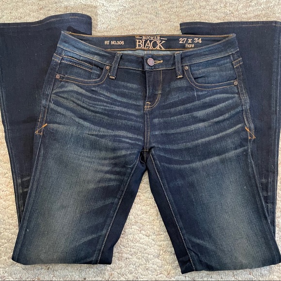 BNWOT buckle black flares - Picture 5 of 7